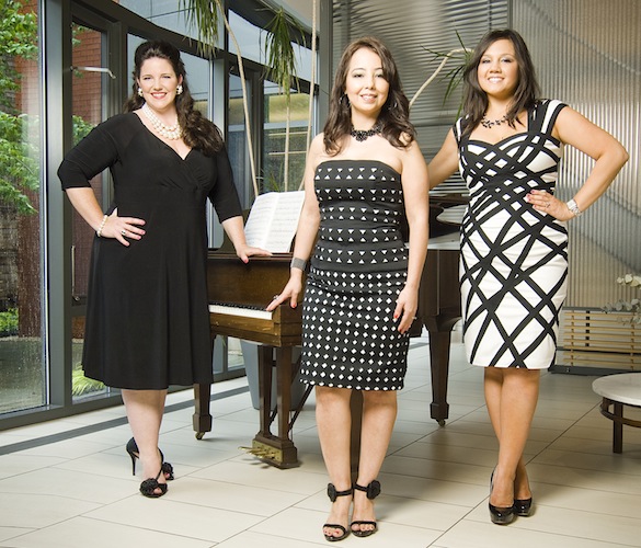 Maggie Antillon-Mathews, Jeannine Prombo and Stephanie Andre-Ouellette