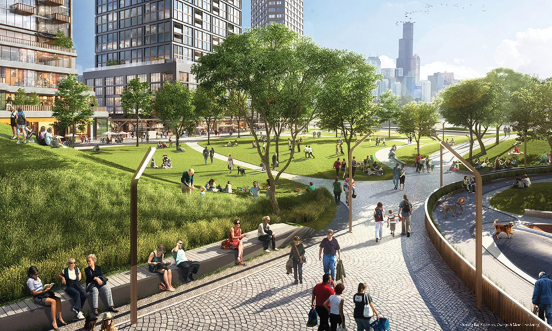 Lincoln Yards, Chicago rendering