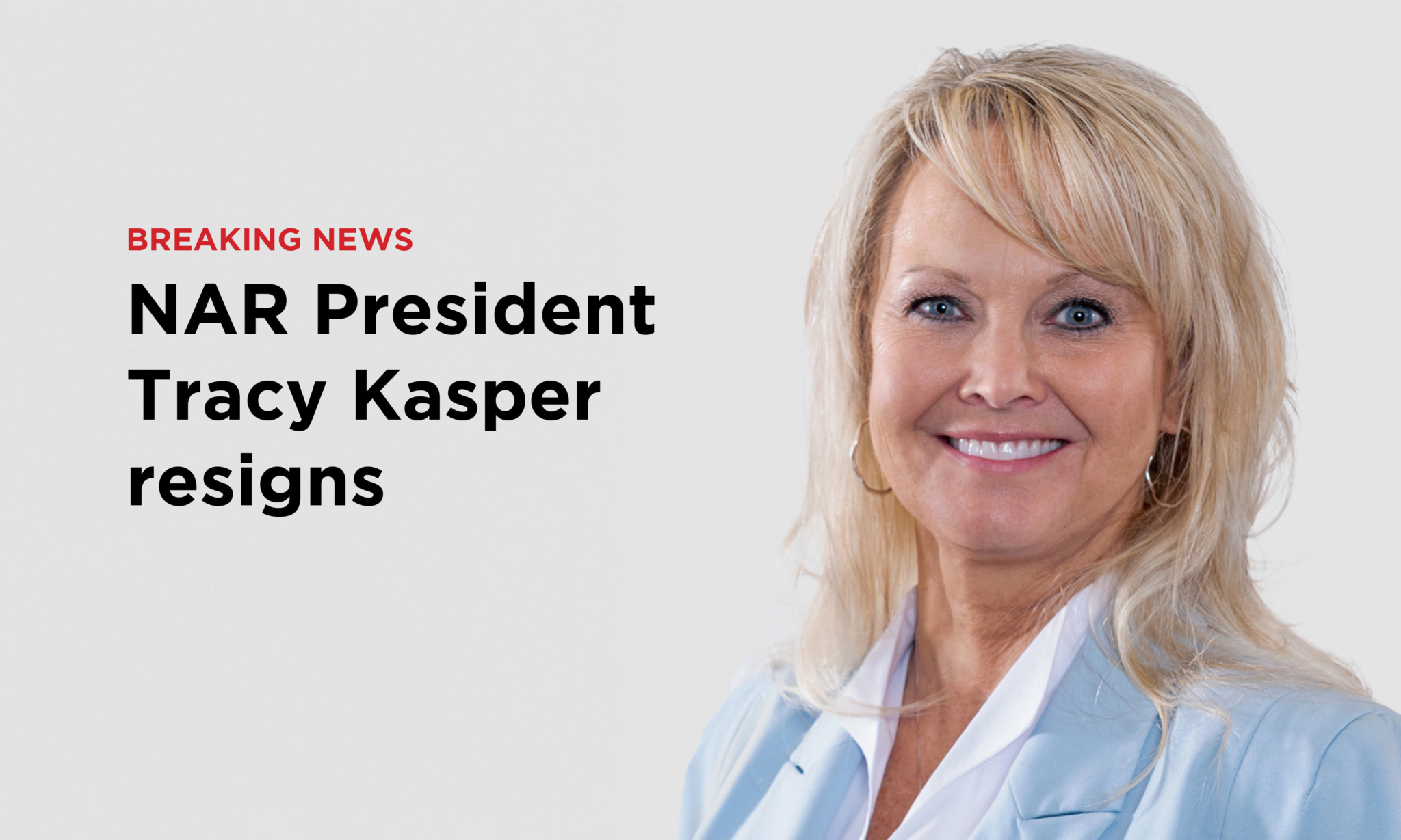 NAR President Tracy Kasper resigns after receiving threat to reveal